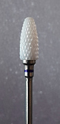 Фреза керамическая Кукуруза, ST, #белая, обод синий#