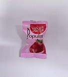 Конфеты мармеладные POPULAR Клубника, 100гр (6 шт)