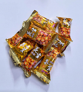Конфеты Халва Арахис HUIFUYUAN, 100гр (8 шт) 