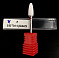 Фреза керамическая X "Tirch Cylinder" F,белая, #обод красный#