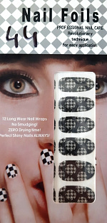 Наклейки Nail Foils для ногтей на руках #№44#