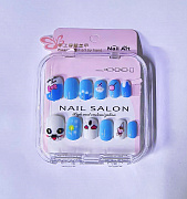 Н-р детских накладных ногтей Fashion Nail Art 12шт/уп, №0803 в ассортименте