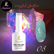 KYASSI гель лак "crystal shatter" №08