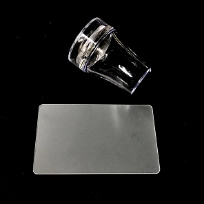 ШТАМП ДЛЯ СТЕМПИНГА №11 3,5cm + СКРАПЕР
