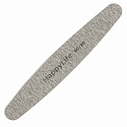 Пилка Happy Life #коричневая 180/240 трапеция овал #
