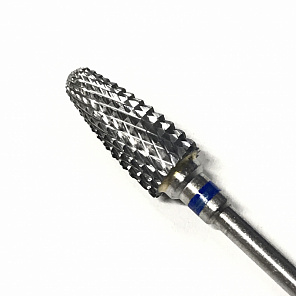 Фреза металлическая "Flame ST " M серебро, обод синий#