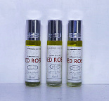 Духи-роллер масляные 821-5 женские RED ROSE Crown Perfumes 1шт, 8мл  