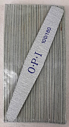 Пилка тонкая OPI на деревянной основе #100/180  50шт. трапеция#