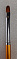 Кисть Kyassi золото #овальная №6#