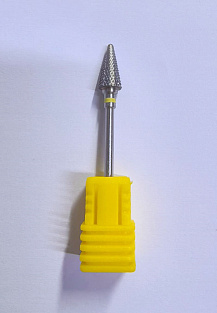 Фреза металлическая Large Cone, ST, серая, #обод желтый#