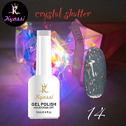 KYASSI гель лак "crystal shatter" №14