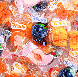Конфеты мармеладные Персик Fruity HUIFUYUAN, 100гр (7 шт)