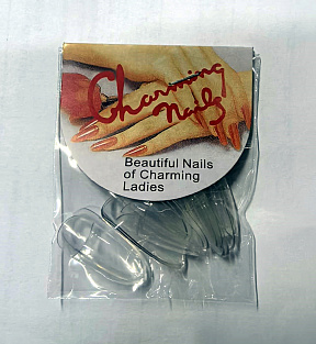 Н-р накладных ногтей Beautiful Nails #24шт. уп# прозрачный