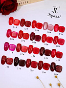 KYASSI гель лак BERRY RED №01