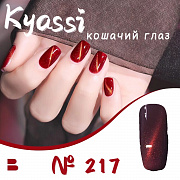 Kyassi  кошачий глаз "Красная серия"  #№217 12 мл#