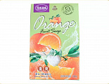 Мыло парфюмированное Orange Fruit Soap SATSUMI FRONT, 200гр  ZM8004