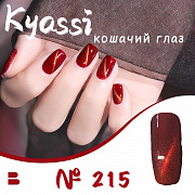 Kyassi  кошачий глаз "Красная серия"  #№215 12 мл#