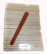 Пилка. тонкая узкая коричневая 10,5 см (100 шт.)