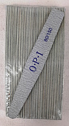 Пилка тонкая OPI на деревянной основе #80/150  50шт. трапеция#