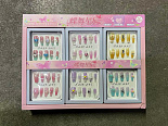 Н-р накладных ногтей 12 уп по 10шт/уп # G-02258 # Nail Art в ассортименте