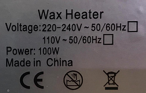 Воскоплав WAX HEATER  #двойной большой#
