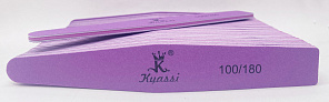 Пилка Kyassi # фиолетовая 100*180 трапеция# 