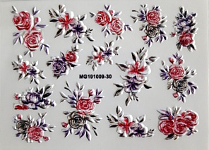 Наклейки 5D #MG191009-30P#