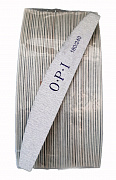 Пилка тонкая OPI на деревянной основе #180/240  50шт. лодочка#