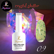 KYASSI гель лак "crystal shatter" №09
