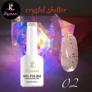 KYASSI гель лак "crystal shatter" №02