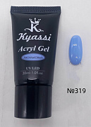 Kyassi Акрил-гель для наращивания ногей 30 гр. #№319 Васильковый