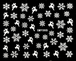 Наклейки Снежинки #SMY-060#
