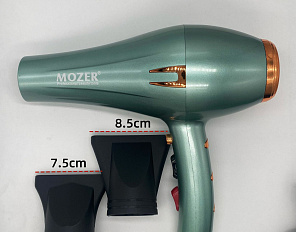 Профессиональный фен для волос Mozer #MZ-9957# 6000W Провод 3 метра¶