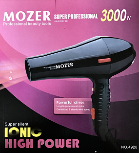 Профессиональный фен для волос Mozer #MZ-4990# 3000W Провод 1,5 метра