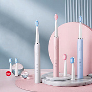 Электрическая зубная щетка #№905# розовая
