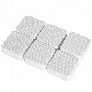Безворосальные салфетки для маникюра 5*5 см  #540 шт#белый