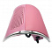 Пылесос 858-5 три вентилятора #розовый#