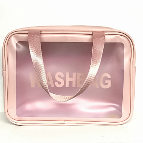 Сумка силиконовая “ washbag ” розовый