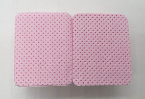 Безворосальные салфетки для маникюра 5.8*4.6 см  #180 шт#розовый
