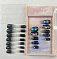 Накладные ногти 24 шт. с клеевыми стиками в ассортименте  В коробке