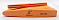 Пилка шлифовка Kyassi однотонная 100/180 #трапеция10шт/ уп# оранжевый