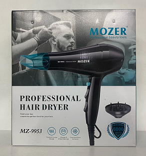 Профессиональный фен для волос Mozer #9953# 6000W ПРОВОД 3 МЕТРА