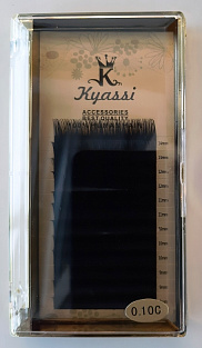 Ресницы набор поштучно Kyassi 8-14mm #0.10C #  
