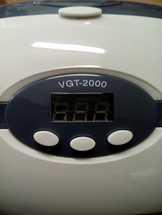 Ультразвуковой очиститель Ultrasonic #VGT-2000# в ассортименте, 600мл